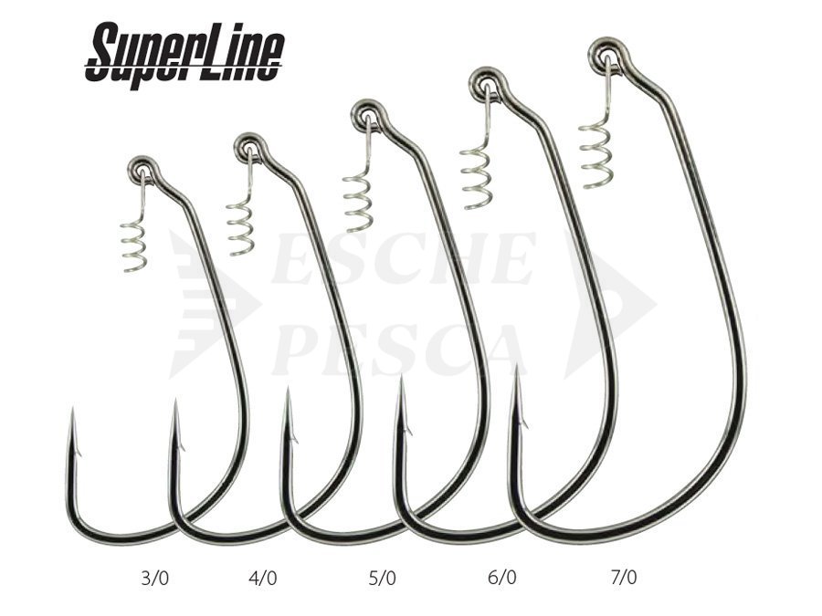 Gamakatsu Super Line Spring Lock Hooks Hook 3/0 4/0 5/0 6/0 7/0