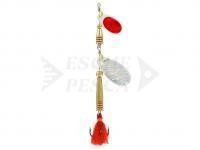 Cucchiaino Rotanto Jenzi Phantom-F Tandem 10g - Red/Silver Reflex