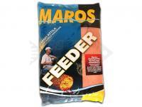 Maros Feeder Groundbait 1kg - Extra Carp Strawberry