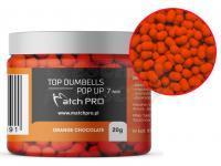 Match Pro Top Dumbells Pop Up 20g 7mm - Orange Chocolate