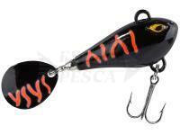 Esche Balzer Colonel Spin Buddy Evil Eye Plastic Body 12g 40mm - Black Albino