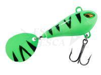 Esche Balzer Colonel Spin Buddy Evil Eye Plastic Body 12g 40mm - Green Fire Tiger UV