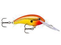 Esca Rapala Shad Dancer 5cm - Chrome Gold Fluoroscent Red