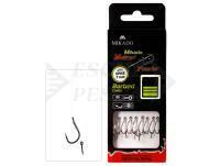 Mikado Method Feeder Rigs Monofilament Chinu with Bayonet 10cm - #6