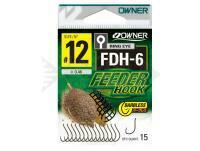 Ami Owner Feeder Hook FDH-6 Barbless - #10