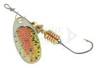 Colonel Spinner with single hook 4g - Rainbow Trout