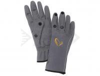 Guanti Savage Gear Softshell Glove Grey - L