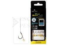 Mikado Method Feeder Rigs Braid Barbless MF13 with bait band 10cm - #8