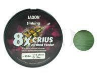 Trecciato Jaxon Crius 8x Method Feeder Sinking 150m - 0.10mm