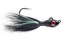 Esca Mustad Big Eye Bucktail Jig 7g  1/4oz - Black