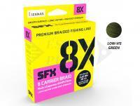 Filo Trecciato Sufix SFX 8 Carrier Braid Lo-Vis Green 135m 0.128mm