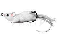 Esca Live Target Hollow Body Mouse 6cm 11g - White/White