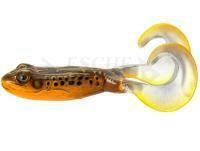 Esche LiveTarget Freestyle Frog 10 cm - Fire Tip Orange