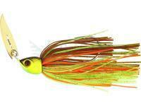 Esca Westin Bladebite V2 Tungsten Bladed Jig 7g #1/0 - Brown Chartreuse